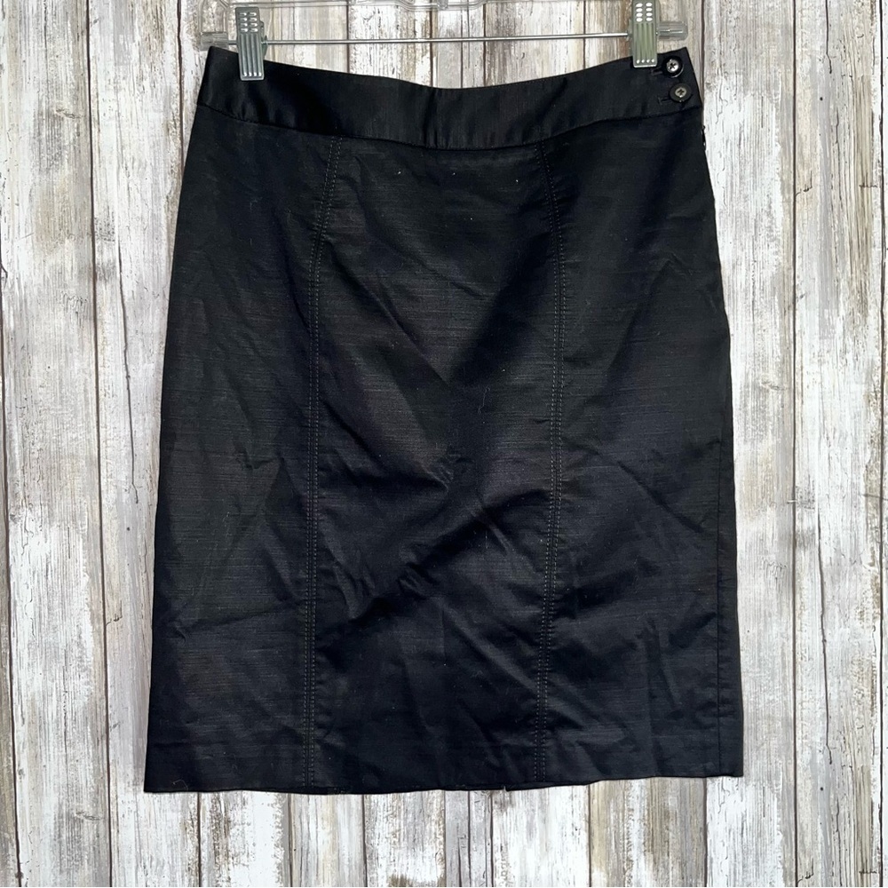 White House Black Market Black Pencil Skirt